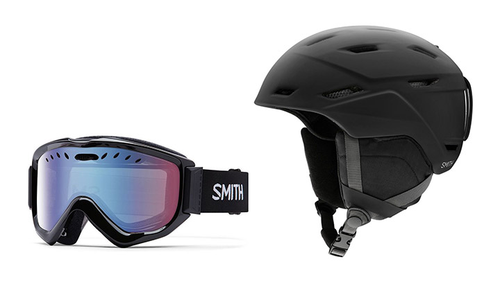 Snowboard očala in čelada Smith 2022