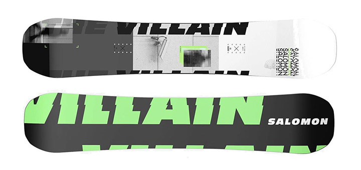 Freestyle snowboard Salomon The Villain WIDE (2022)