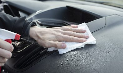 Čiščenje notranjosti avtomobila